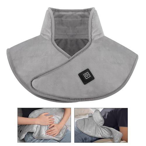 Coussin chauffant électrique pour le cou et les épaules en tissu Crystal Ultra-Soft