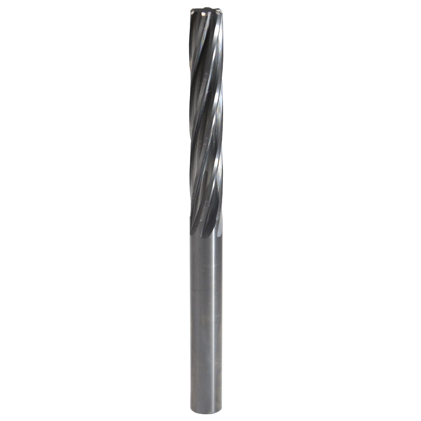 WKSTOOL 4.8mm Precision Helical Flutes Spiral Chucking Reamers,Solid Carbide,Straight,Existing Hole Bore Mill Cutter for Hardened Steel Metalworking