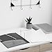 Plus Office EH303A-8/FC - Fundas multitaladro folio-cristal, 90 micras, 100 unidades, transparente