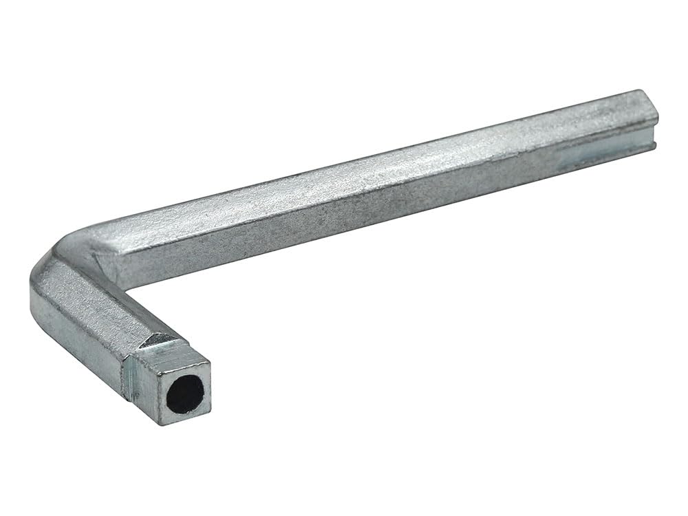 Faithfull Silver Faisprad Alloy Steel, Zinc Radiator Spanner L-Shaped 10Mm Square - Pack Of 1