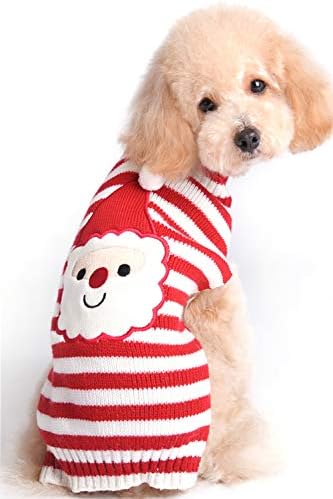 BOBIBI Ugly Christmas Dog Sweaters Pet Dog Winter Knitwear Warm Clothes