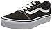 Vans Ward Platform Canvas K, Scarpe da Ginnastica, Black/White, 36 EU