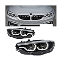 Scheinwerfer kompatibel for BMW F32 F36 M4 F82 LED-Scheinwerfer 2013–2019 Scheinwerfer 425I DRL Blinker Fernlicht Angel Eye Projektorlinse(2016-2019 6 pins)