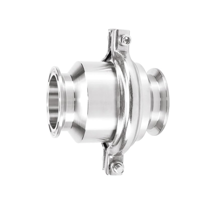 Zawór zwrotny sanitarny z potrójnym zaciskiem, przepływ jednokierunkowy, stal nierdzewna SS316(45mm Ferrule 64)