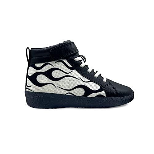 Image of KazarMax Hopits Kids Boys and Girls Ankle Length | High Top | Slip-on Sneakers Shoes | Lightweight | Outdoor Shoes Collection