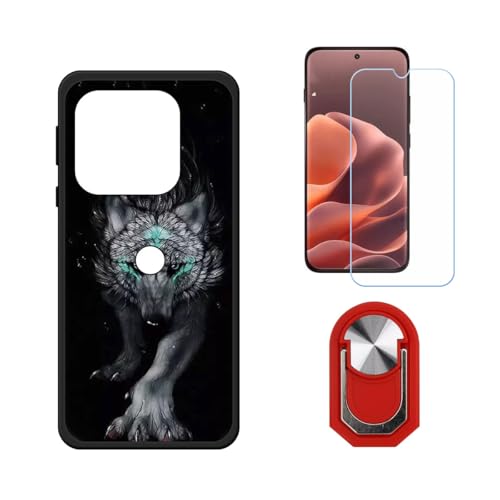 BMPNLSZ �K�p Motorola Edge 70 Pro�p+HD�����K���X�ɓK�����ėpTPU�P�[�X�A�V���J�Q���P�[�X�o���p�[�ی�o�b�N�P�[�X-�ɓK����9�d�x�X�N���C�u�h�~�X�N���[���v���e�N�^(6,78") + ���O���\�Ŕėp�I��360�x��]�\��