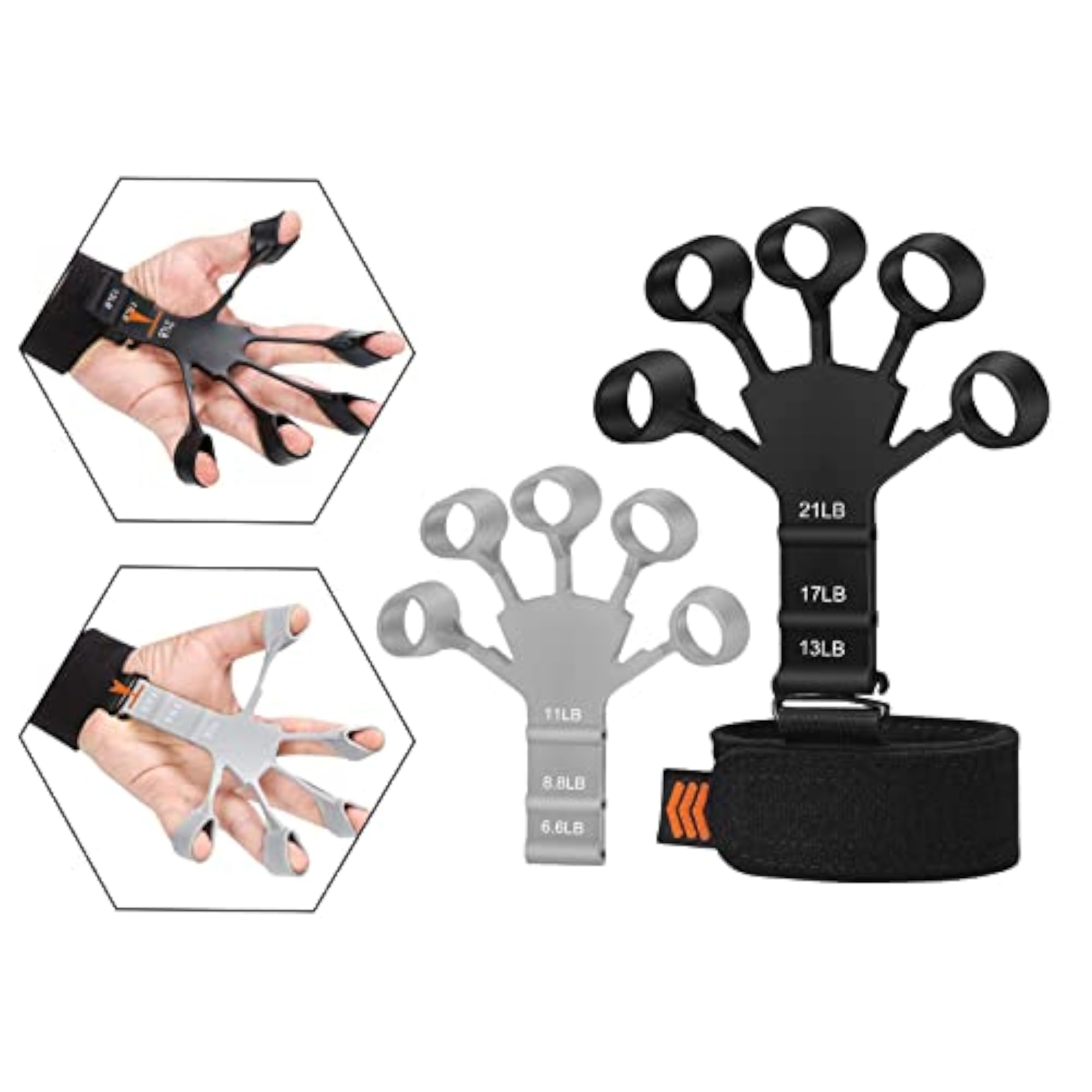 Finger Exerciser Stretcher for Adults, 2Pcs