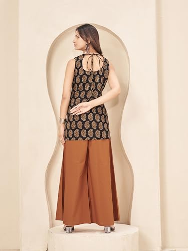 Image of Womanista Women Printed Cotton Kurta Set for Woman | Jaipur Coord Set | Farshi Salwar Suit