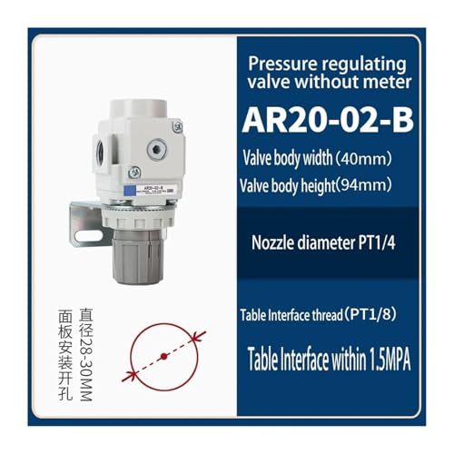 Régulation stable AR20K-02E compresseur d'air précis