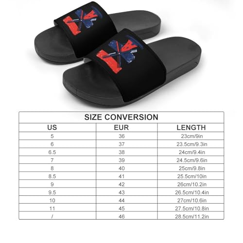 Netherlands Windmill Unisex Shower Shoes House Slippers Non-Slip Indoor Bathroom Shoes for Pool Beach 41 (255mm)2