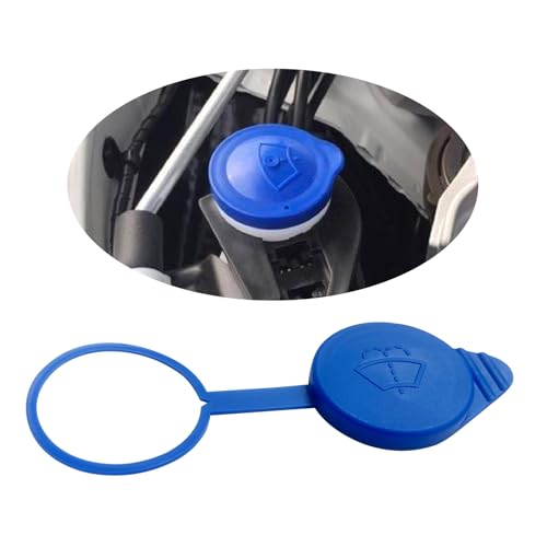 Jitrendo Windshield Washer Fluid Cap, Car Windshield Wiper Reservoir Cap, Windshield Wiper Fluid Cap Compatible with Ford 2012-2018 Windshield Washer Reservoir Cap