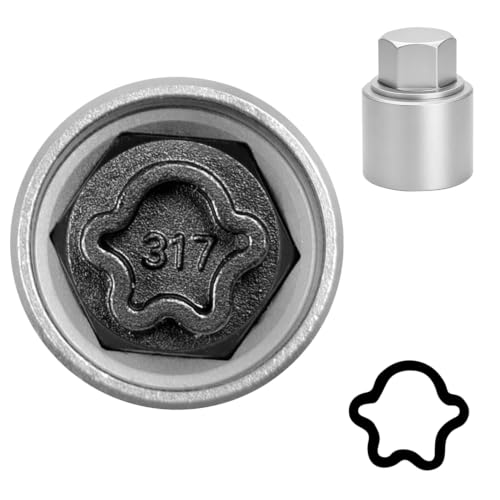 Image of 317 Wheel Locking Nut Key for Mercedes Benz, Lug Nut Removal Tool