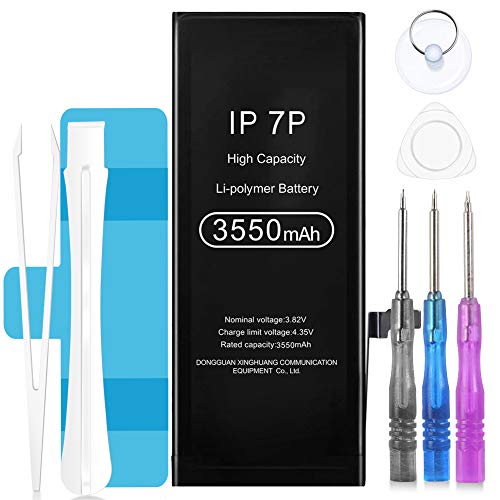 VIVK Battery for iPhone 7 Plus, 3550mAh High Capacity...