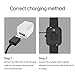 BYPGO Smart Watch Charger, Smartwatch Replacement USB Magnetic Charging Cable 2Pin Cord, Pin Spacing 3mm, Compatible with IDW13, IDW19, IDW26, ID208plus, TGW01 VeryFit Watch
