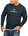 JACK & JONES Infinity Herren Sweatshirt Austin Pullover Sweater Magical Forest, L