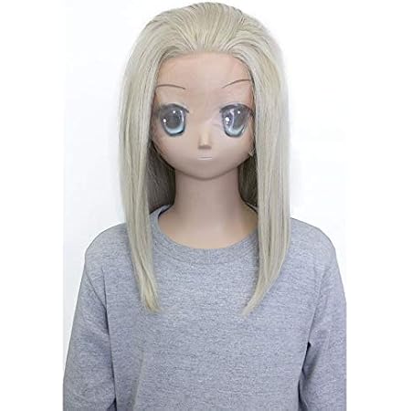 Amazon 富士達 ふじたつ 自然な生え際 生え際部分手植え フロントレース 耐熱 コスプレ ウィッグ オールバック 混色 プラチナブロンド Ow 062 Al45 Ow 062 コスプレ 仮装 通販