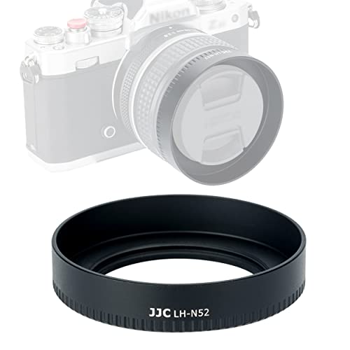 Nikkor Z 28mm f2.8 Lens Hood, Z 28mm Lens Hood, Nikkor Z 40mm Hood, JJC LH-N52 Metal Aluminium Alloy Hood Shade, Compatible with Nikon Nikkor Z 28mm f/2.8 / Z 28mm f/2.8 (SE) / Z 40mm f/2 Lens