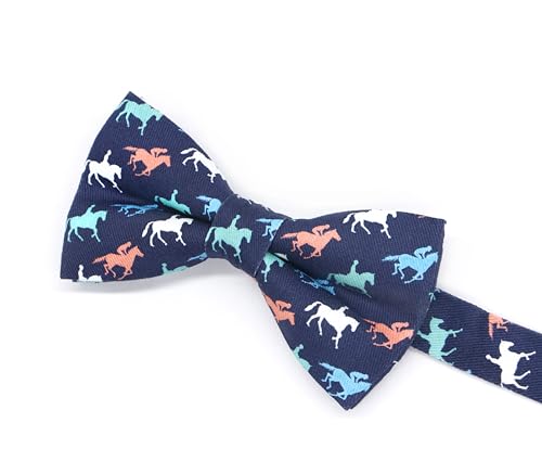 Image of OCIA Cute Pattern Pre-tied Bow Tie Adjustable Bowties for Adult & Children