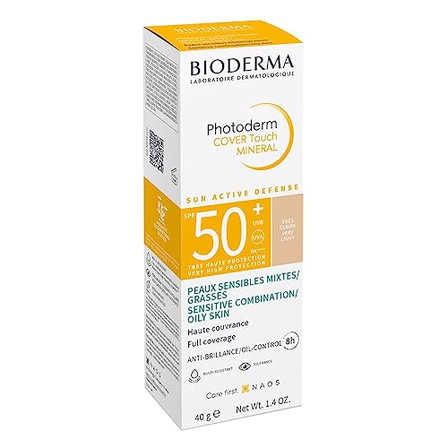 BIODERMA Protetor Solar Facial Photoderm Cover Touch FPS 50+ Cor