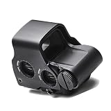 558 553 552 Holographic Red Green Dot Sight Replica Optical Scope, Upgraded 558(NV Function) Red Dot Reflex Sight with QD Quick Release Detach, Fit 20mm Rail Mount, for G33 G43 G45 3X 5X Magnifier