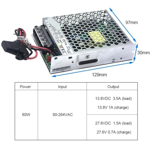 Alimentation à découpage transformateur 24V 150W tension continue