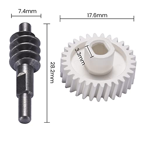 Car Side View Mirror Motor Gear Folding Wing Mirror Repair Gear Kit for Mazda 6 MK1 2002-2008