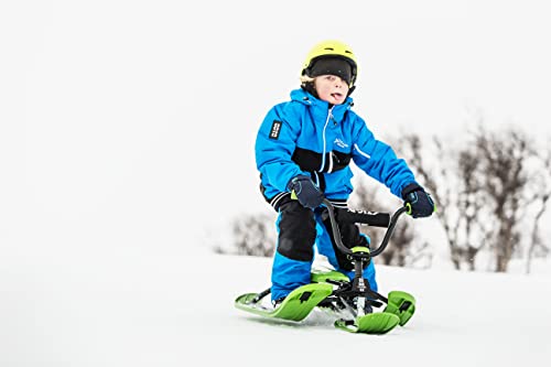 STIGA Schlitten Snowracer Rennrodel SX Color Pro Grün Lenkschlitten – Ansicht 6