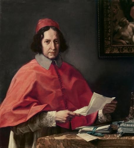 Tableau Toile Cardinal Alderano Cybo 60x90cm : une peinture de maître pour salon