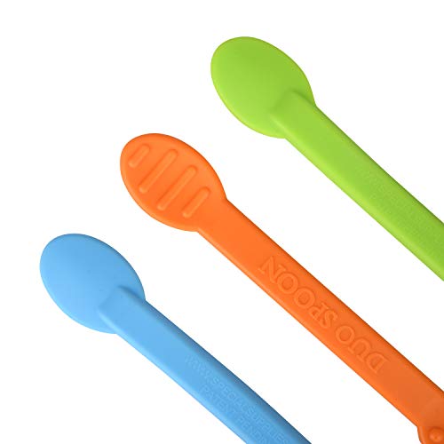 Special Supplies Duo Spoon Oral Motor Therapy Tools, 3 Pack, Textured Stimulation and Sensory Input Treatment for Babies, Toddlers or Kids, BPA Free Silicone with Flexible, Easy Handle - Thumbnail 7