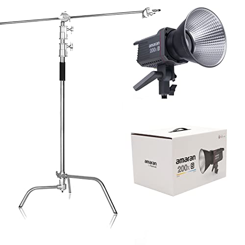 Aputure Amaran 200X S C X^hLbgt,200W oCJ[ 2700K-6500K Bowens }Eg LED rfIAo̓Cg