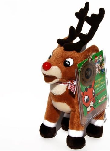 Rudolph the Red-Nosed Reindeer 50th Anniversary Beanie Plush - Island of Misfit Toys CVS 1999