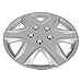SCITOO 13-Inch Silver Hubcaps can be Easily Installed on Car Truck SUV,Suitable for a Variety of Models,Beautiful and Rust-Proof, 4-Pack