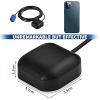 Bingfu GPS Antenne mit Fakra C Stecker aktive Autoantenne wasserdicht – Ansicht 2