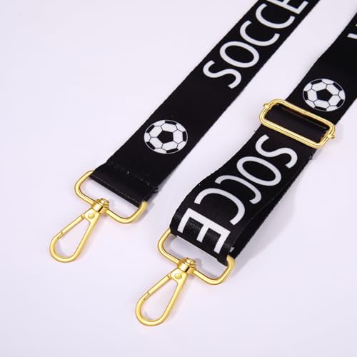 Image of NVENF Game Day Purse Strap Replacement Baseball Basketball Soccer Golf Crossbody Shoulder Bag Straps for Stadium Clear Purse (Style D)