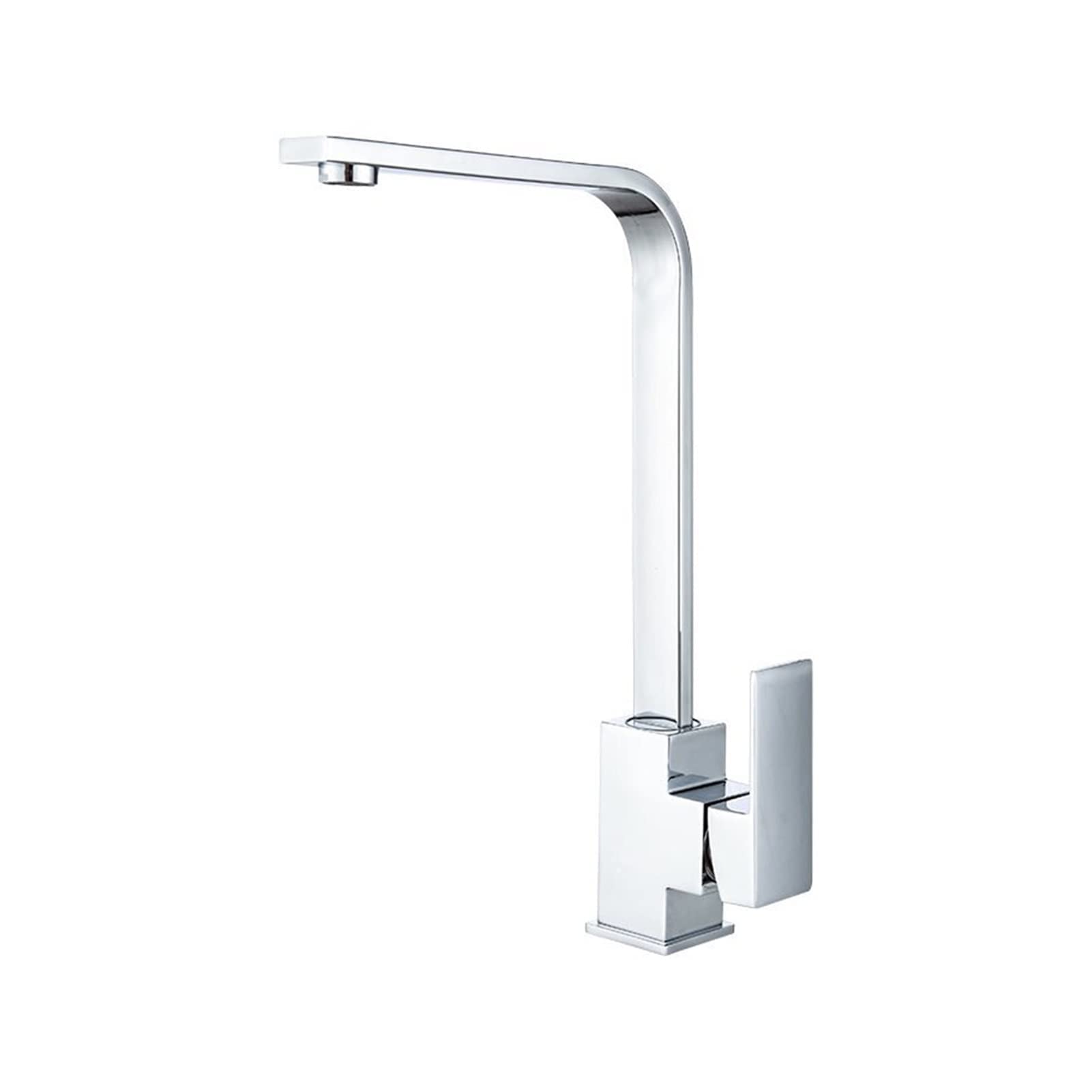 Robinet mélangeur en L noir mat design contemporain premium