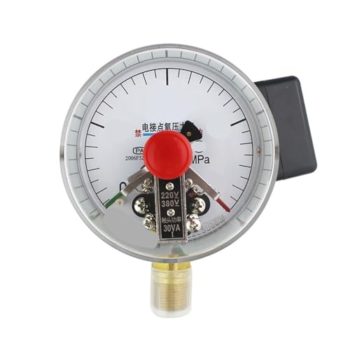 Manomètre contact électrique YOXC-150 avec double plage -0,1-0,3 et 0-1,6 MPA