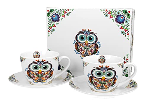 Tasses à thé Charly avec 2 tasses et 2 soucoupes 280 ml Cover