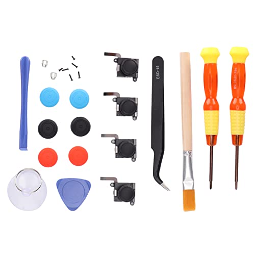 Kit de reparo para interruptor, substituição Joycon Joystick, kit de ferramentas de reparo profissio