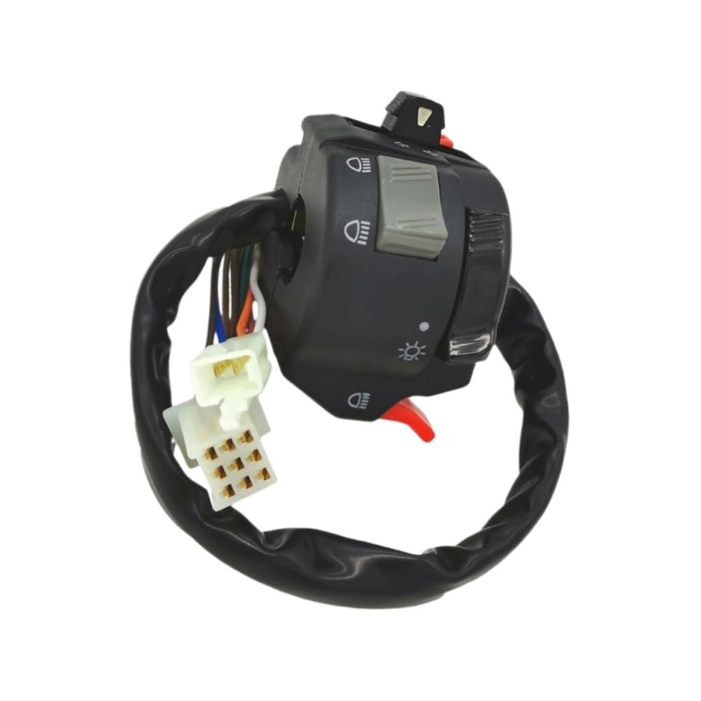 Convient pour le bouton de commutation de commande de guidon de 22 mm