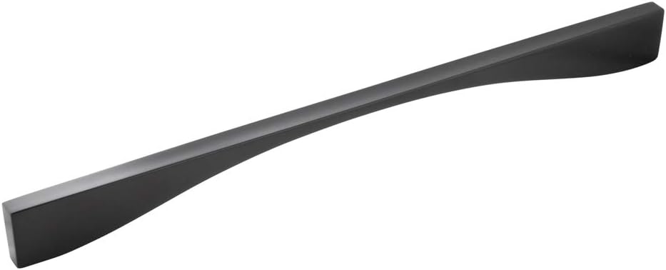 Belwith-Keeler B077286-MB Channel Collection Pull 18 Inch Center to Center, Matte Black