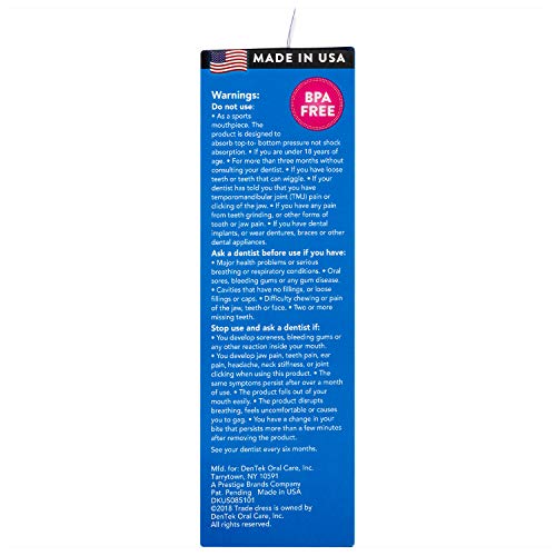 Dentek Professional-Fit Dental Guard For Nighttime Teeth Grinding, 1 Count #TOP7