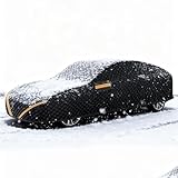 【Housse de voiture imperméable d'extérieur】 : Cette housse de voiture imperméable est non seulement robuste et durable, mais aussi très pratique ! La bande réfléchissante extérieure améliore la visibilité de votre voiture la nuit et facilite l'installation, le retrait et le rangement. De plus, elle est résistante aux rayures, imperméable et isolante thermiquement, ce qui la rend idéale pour un usage quotidien.