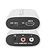 FeinTech VMA00102 HDMI ARC Audio Extractor Adapter für TV mit Lautstärke-Steuerung f. Kopfhörer Stereo-Anlage Cinch AUX Klinke 3.5mm