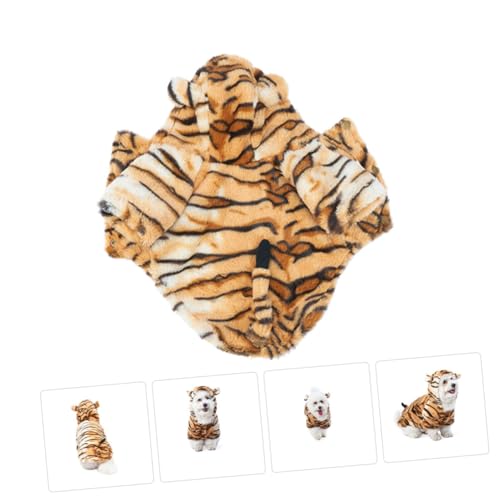 Disfraz perro tigre DOITOOL abrigo invierno talla S miniatura 7