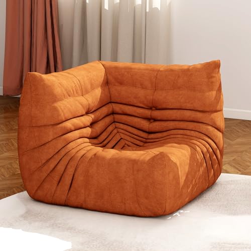 Full Foam Corner Chair – Comfortable Floor Couch for Adults,