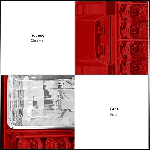 Ajp Distributors Led Stop Brake Tail Lights Pair Rear Driving Parking Lamps Driver + Passenger Lh Rh Side Compatible/Replacement For Ford Ranger 1993 1994 1995 1996 1997 1998 1999 93 94 95 96 97 98 99 #TOP4