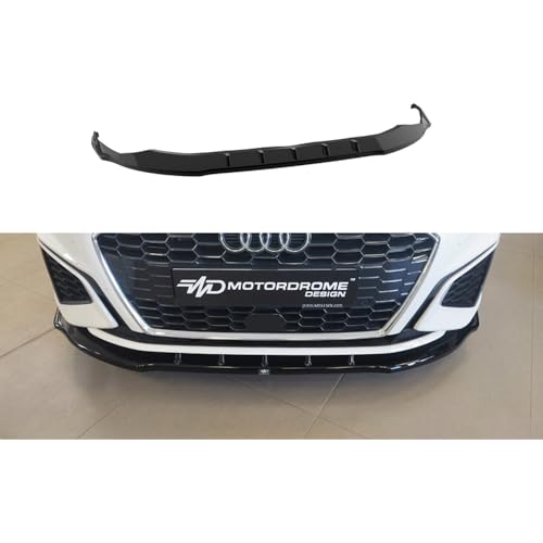 Motordrome Spoiler przedni kompatybilny z Audi A3 (8Y) Sportback & Sedan S-Line / S3 2020-2024 (ABS)