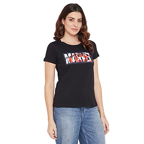 Image of Marvel Women Round Neck Short Sleeves T-Shirt