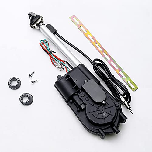 Universal 12V Car Automatic Antenna Kit Auto AM&FM Radio Electric Power Mast