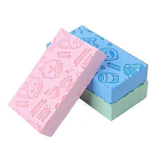 Ultra Soft Bath Body Shower Sponge, Magic Bath Sponge Dead Skin Remover, Super Soft Exfoliating Sponge for Adults Children and Pregnant Women (Multicolor)-image-34